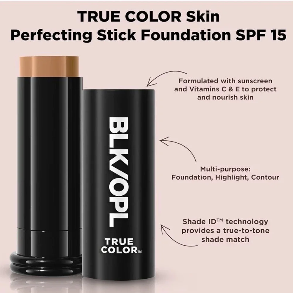 10 Amber | BLK/OPL True Color Skin Perfecting Foundation Stick SPF 15